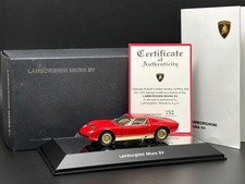 AUTOart Signature 1/43 Lamborghini Miura SV #752 54543 (diecast full opening)