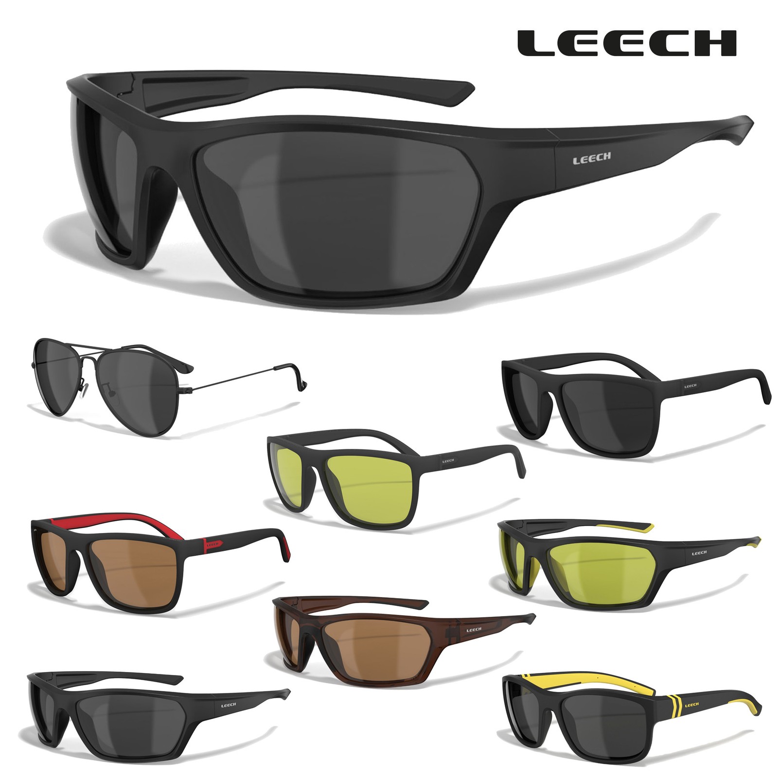 Lieblingsköder Leech Intro Polbrille Angelbrille Polarisiert ATW Sun Glasses