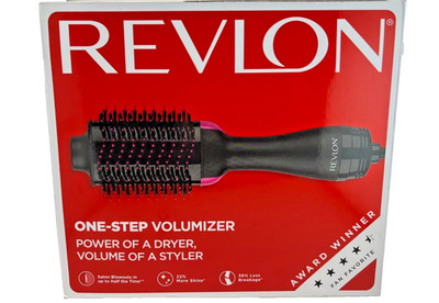 NEW Revlon One-Step Volumizer Hair Dryer/Heat Brush Ceramic-Mild Box Damage SALE