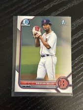 2022 Bowman Chrome Prospect Brayan Bello 1st Bowman Rookie #BCP-107 Red Sox RC