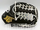 Japan Hi-Gold Order 13" Outfield Baseball Glove Macaron Black White RHT Limited