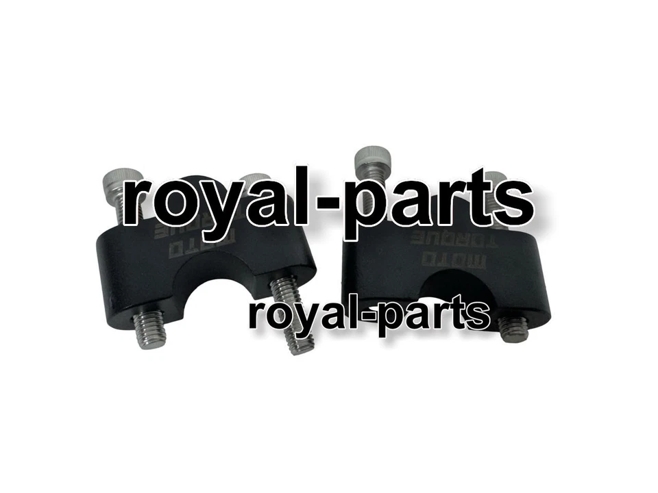 HANDLEBAR RISER BLACK FIT FOR TRIUMPH SPEED 400 & SCRAMBLER 400X Foto 3 de 4