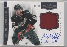 2011-12 Panini Dominion Patch 6/60 Cal Clutterbuck #44 Patch Auto 4f5