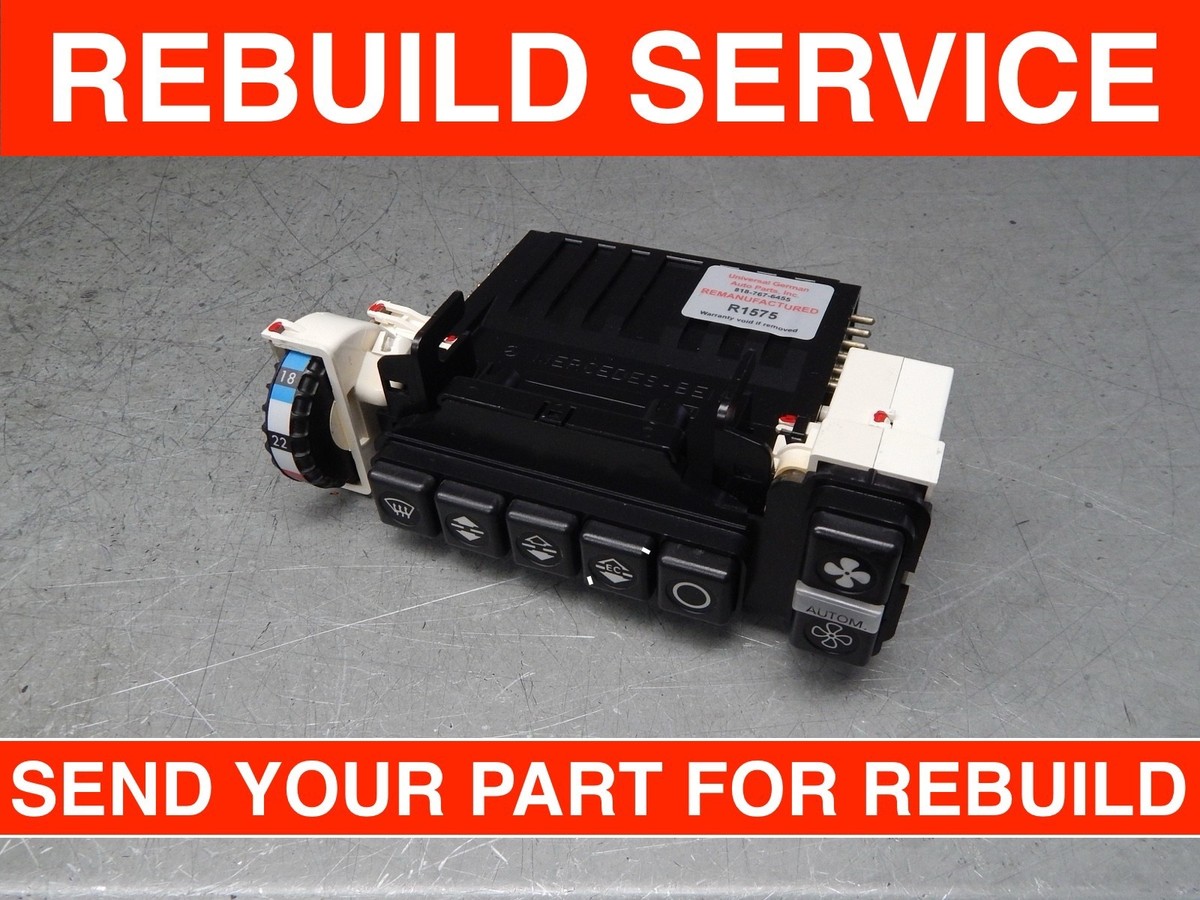 W123 300D 300TD 300CD AC HEATER CLIMATE CONTROL - REBUILD SERVICE