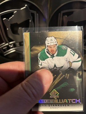 2024-25 Upper Deck SP Authentic Logan Stankoven Future Watch Auto