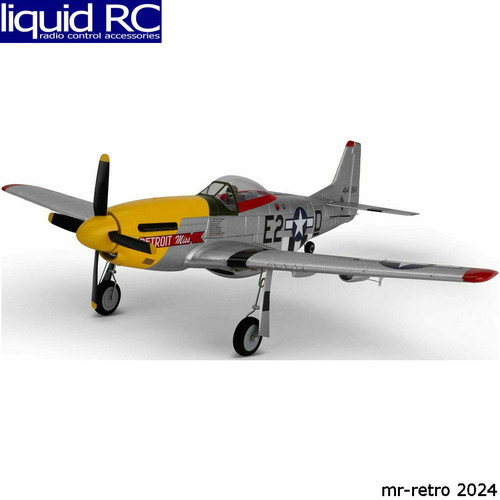 e-Flite U7350 UMX P-51D Detroit Miss BNF Basic - Picture 1 of 3