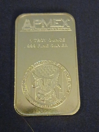 APMEX 1 oz .999 Silver Bullion Bar