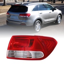 - For 2016 2017 2018 Kia Sorento Halogen Outer Tail Light Rear Lamp