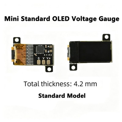 DC 0-30V Digital Voltmeter 0.5in OLED Standard Mini Embedded Voltage Gauge NEW