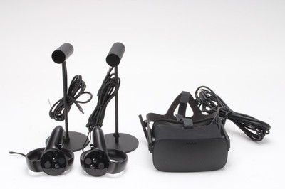 Oculus Rift Virtual Reality Headset 340-00052-05 With 2x 3P-A Sensor - AS IS