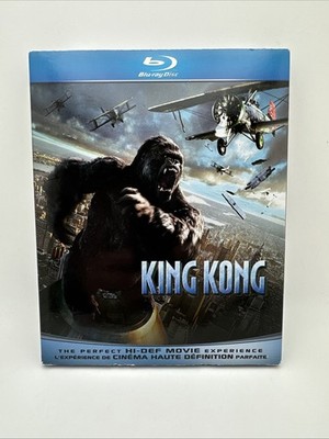 King Kong (Blu-Ray, 2005 Extended Version) w/ Slipcover NEW **Buy 2 Get 1 Free**