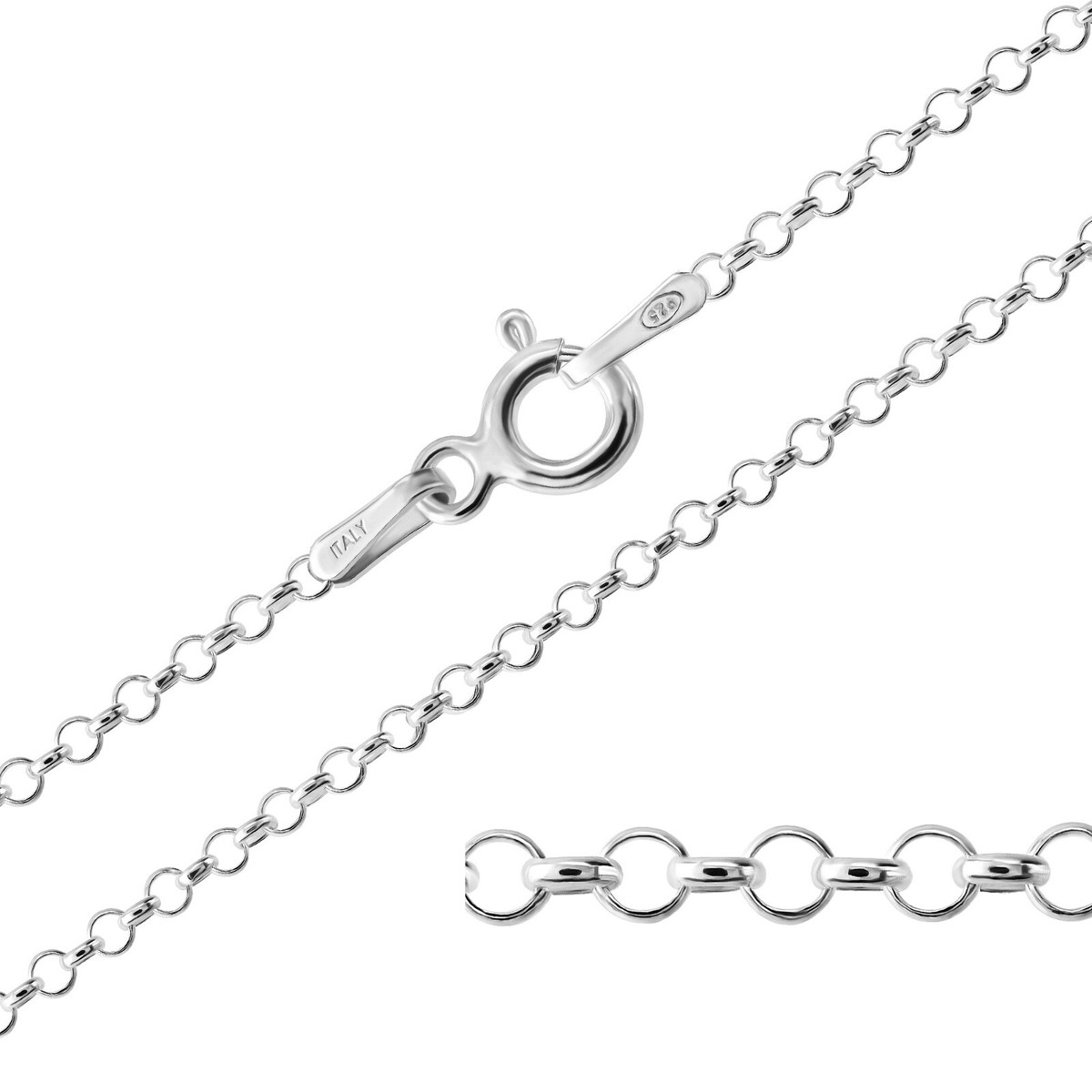 Belcher Chain 14 Inch Silver Chain Necklace Sterling Silver