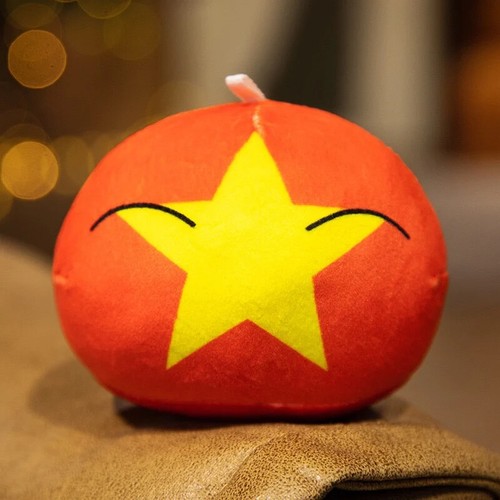 70 Styles 10Cm Country Ball Plush Toys Polandball Pendant Country Balls Republic - Picture 65 of 76