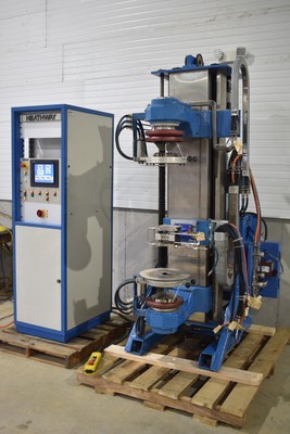 Vertical Glass Lathe Heathway Fiber Optic Sleeving Cladding Herbert Arnold Ebay