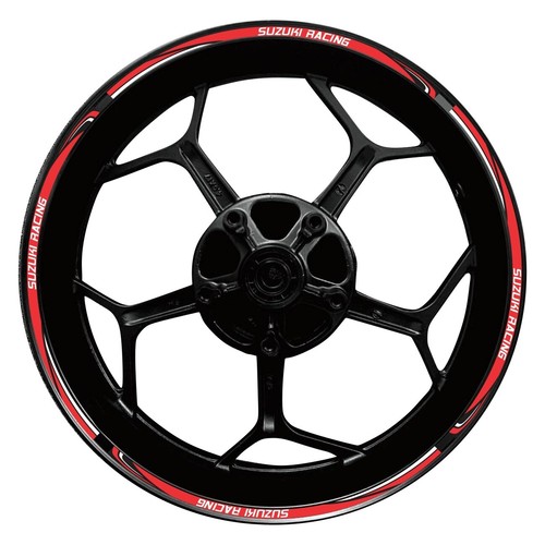 Wheel Stickers for Suzuki GSX-R Motorcycle Rim Tape Decal Graphics 17" - Picture 2 of 7