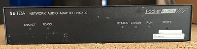 TOA NX-100US Network Audio Adapter, 24V DC