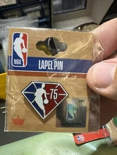 NBA 75th Anniversary Pin LICENSED AMINCO