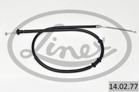 Linex Handbremsseil Bremsseil Links Passend FüR Fiat 500 C 312_ 14.02.77