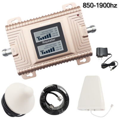 Cell Phone Signal Booster Amplifier Mobile Repeater Dual Band