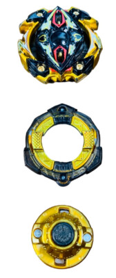 Beyblade Burst Takara Tomy B-00 Gold Zillion Zeus Magnum Variable