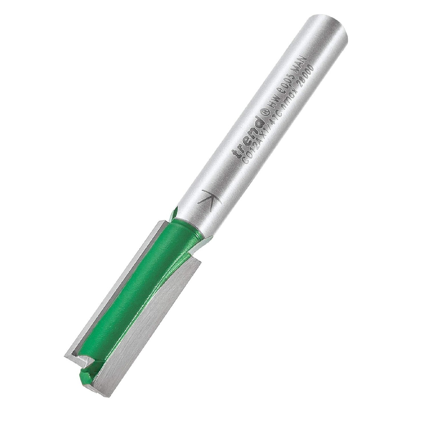 C012AX1/4TC - Two Flute Cutter 8.0mm diameter of Trend