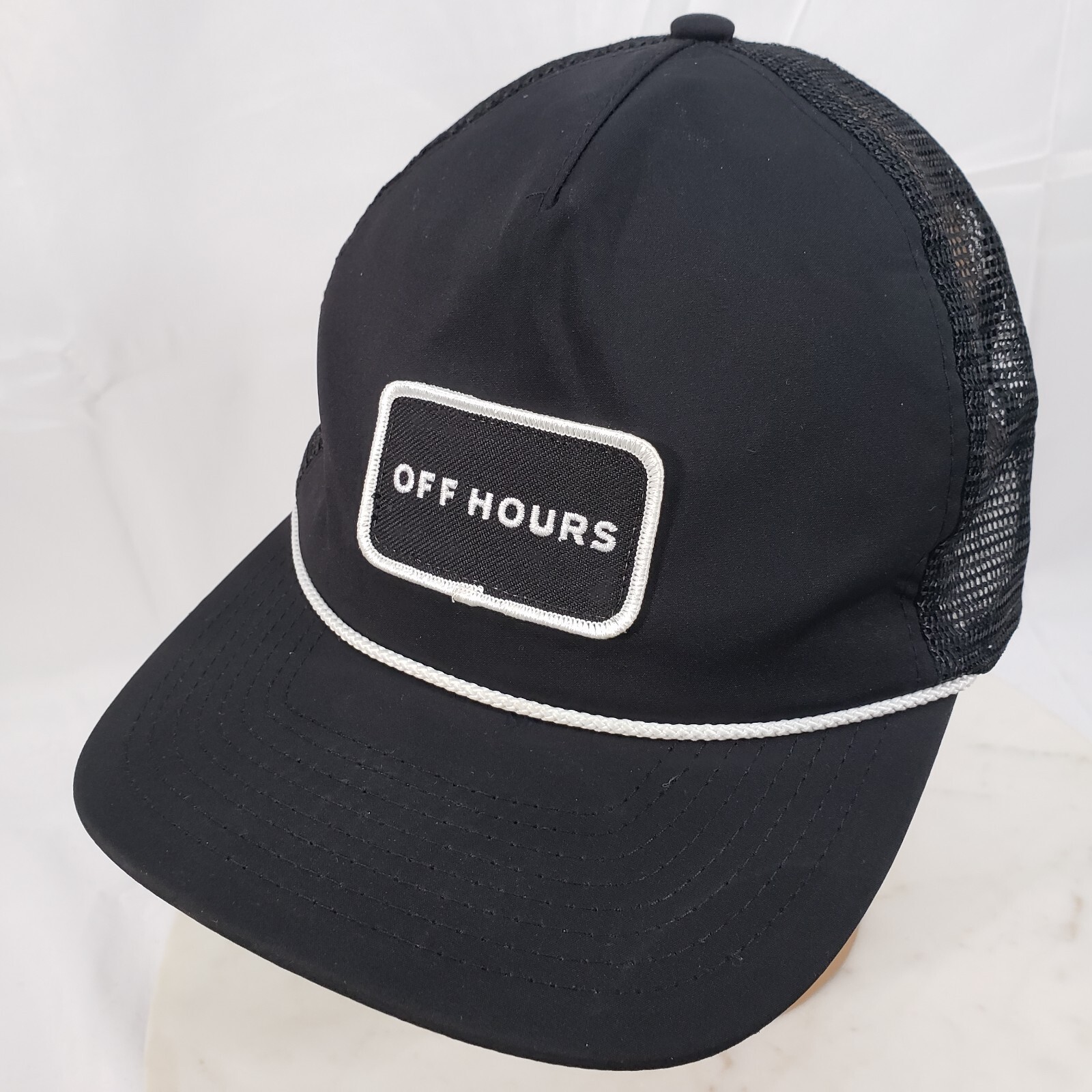 Off Hours Patch Hat Imperial Cap Black Mesh Snap … - image 8