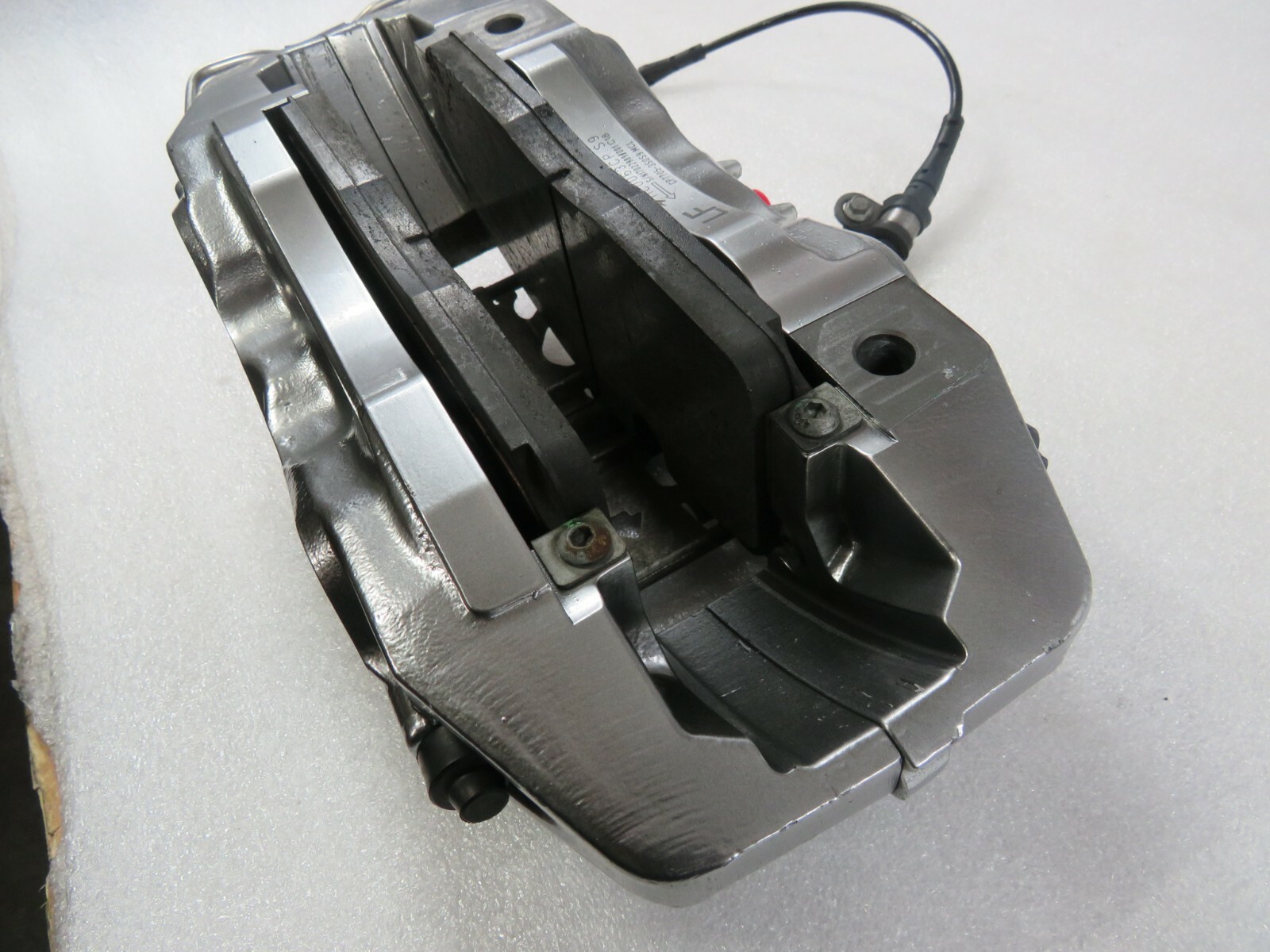 McLaren 570S, LH, Left, Front Brake Caliper, Silver, Scuffed Paint, Used