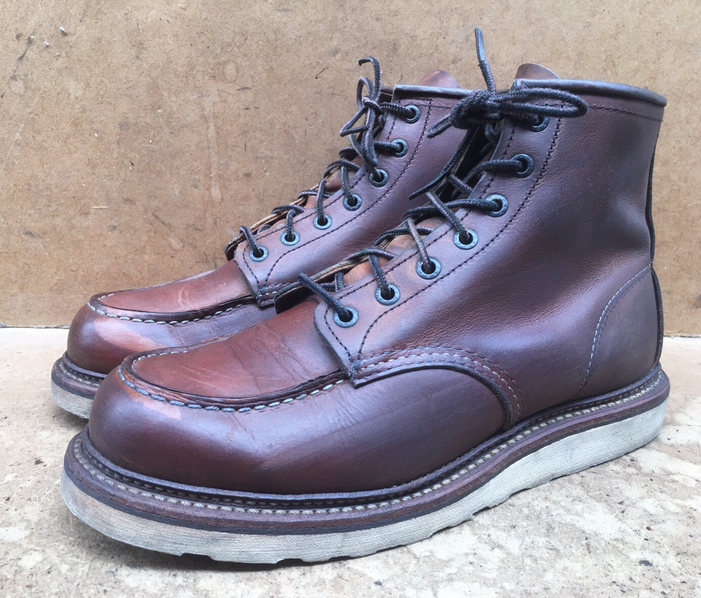 Red Wing 1907 Copper Rough Moc Toe 
