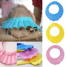 Kinder Baby Duschkappe Shampoo-  Augen Schutz...