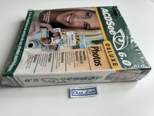 AB Soft - ACDSee 6.0 Deluxe - PC Big Box 2003 - FR - Neuf Sous Blister - Photo 4/6