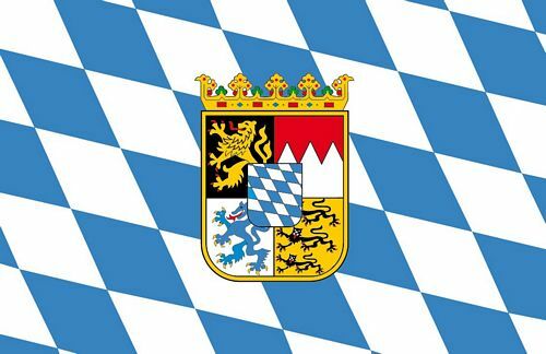 Aufkleber Sticker Flagge Fahne Bayern Wappen Autoaufkleber-image