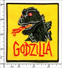 12 Pcs Embroidered Iron on patches Godzilla King The Monsters 83x101mm AP024gZ2