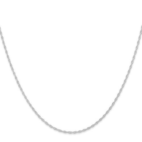10K Solid White Gold Lab Ruby Diamond Necklace - Picture 6 of 12