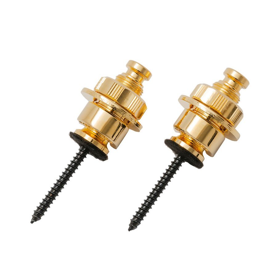 ESP Strap Lock ESL-01 Gold 2-pieces Set Guitar Parts Genuine