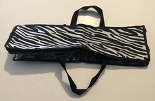 Zebra Print Wardrobe Closet Organizer Zip Bag S1D23