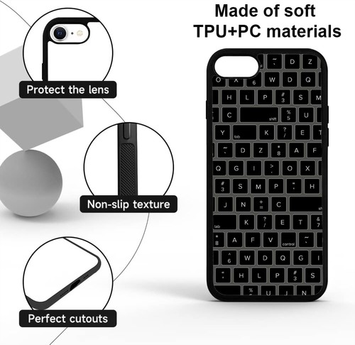 Für Samsung Galaxy A12 A13 A14 A15 5G WADS Tastatur Computer Trendy Cover - Bild 19 von 25