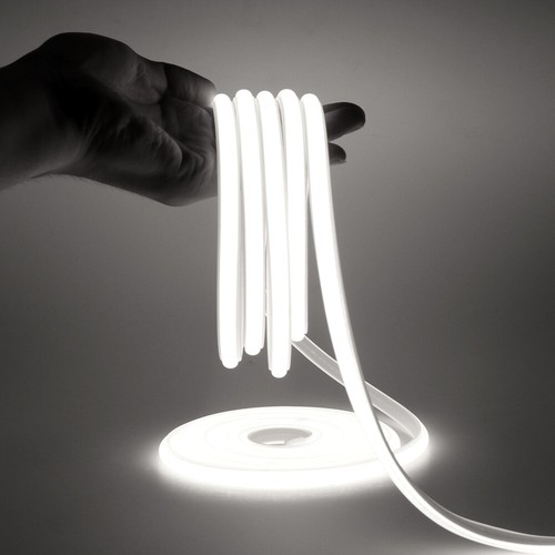 1 - 30Meter COB LED Streifen Stripe 230V IP65 Band Lichtschlauch Leiste Kette - Bild 14 von 22