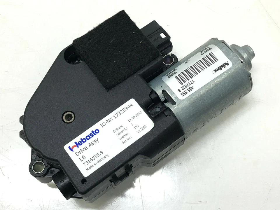 BMW 650I F06 2009-2016 techo corredizo trasero motor OEM. Foto 2 de 4
