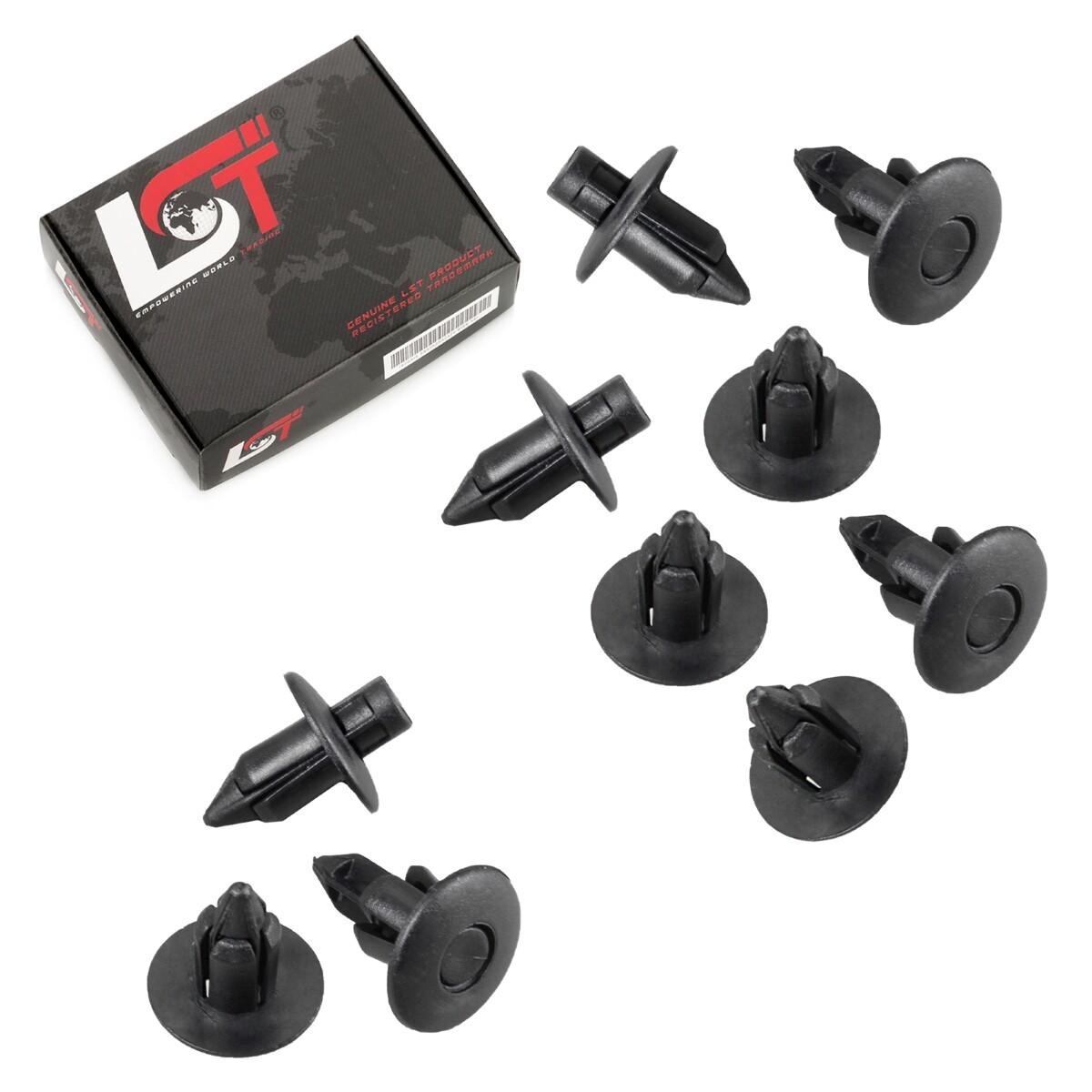 10x Wheel Arch Liner Fastener Clips for Suzuki