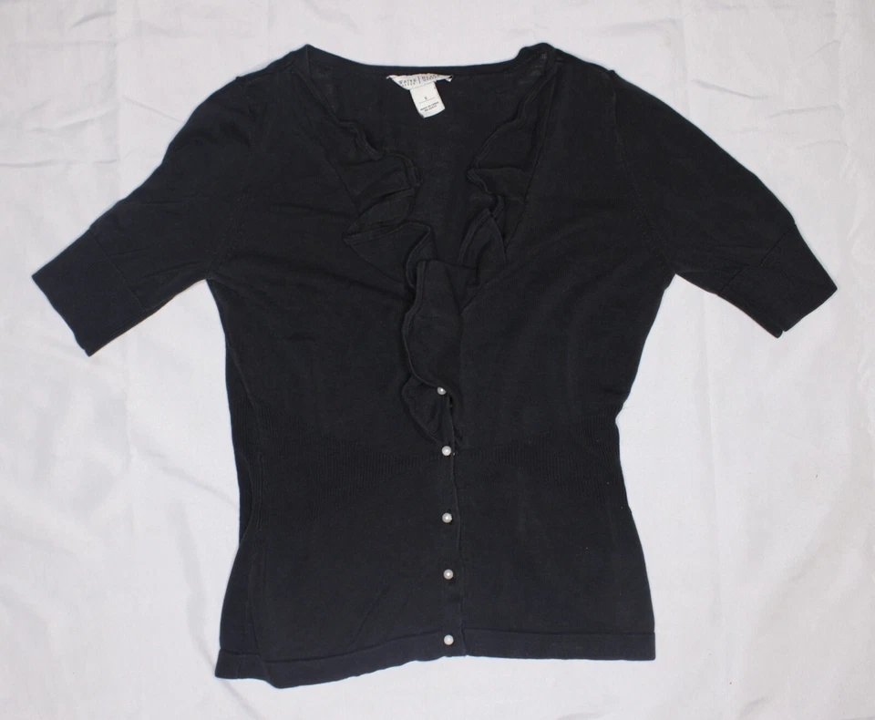 Cárdigan White House Black Market - Mujer Talla Pequeña Foto 3 de 4