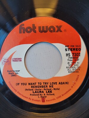 Nos 45- LAURA LEE -(IF YOU WANT TO TRY LOVE AGAIN) Remember Me - VG+++ Promo
