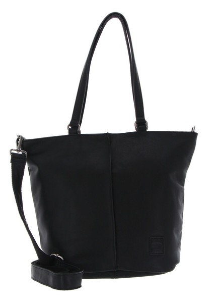Fredsbruder Fb City Shopper Shopper Schultertasche Tasche Black Schwarz Neu-image