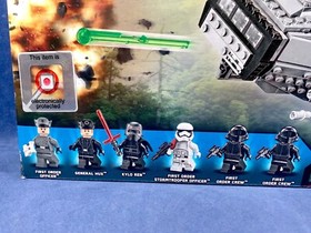 KYLO REN'S COMMAND SHUTTLE - Star Wars Lego 75104 First Order Crew GENERAL HUX