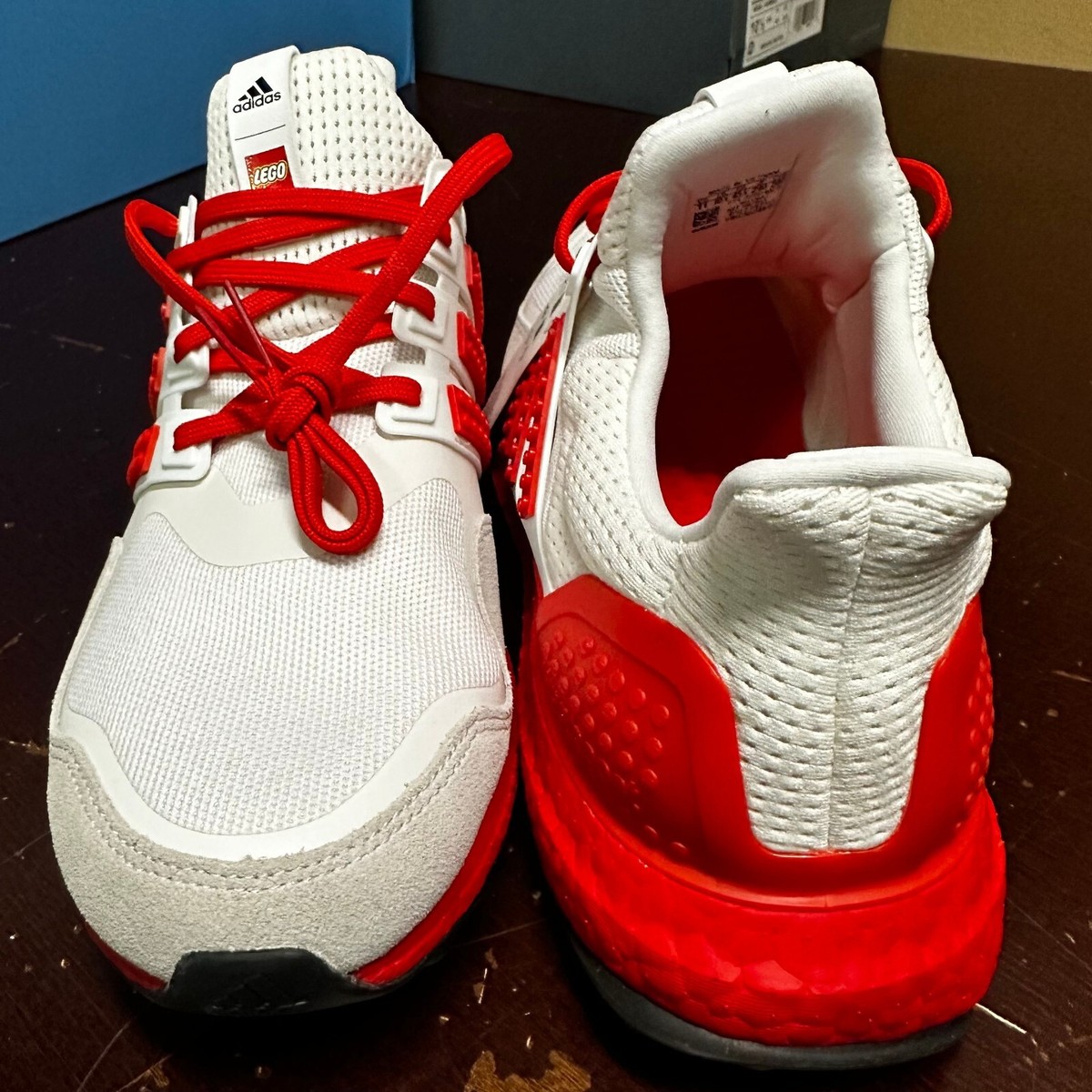 Adidas Mens White Red Ultraboost DNA X  H67955 Running Shoes Size US 11 552517.jpg main image 4