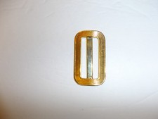 b3048 WW 2 US Army  Air Force Officers 4 Pocket Tunic Belt Buckle gold R22F