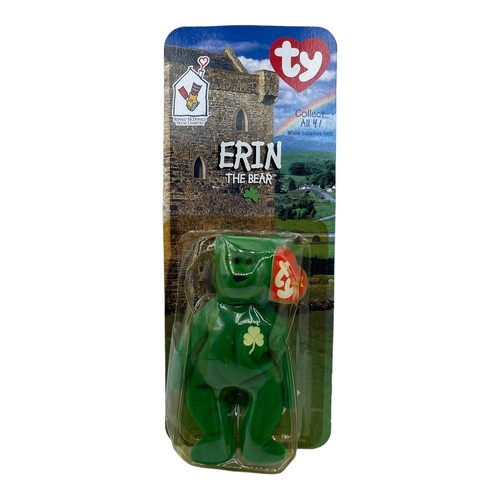 Mcdonald's International TY Beanie Babies Bear 1999 Tush Tag dice 1993 set di 4 - Foto 16 di 19