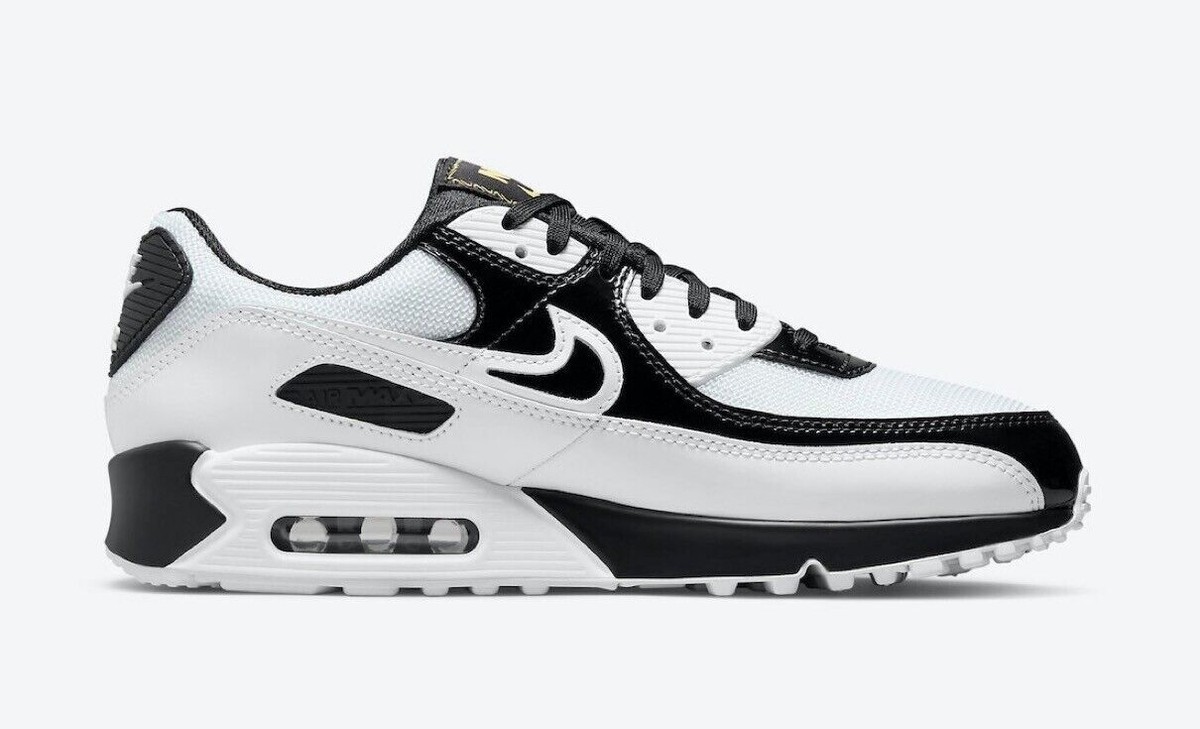 Nike Air Max 90 SE Lucha Libre White Black DM6178-010 Men's Size
