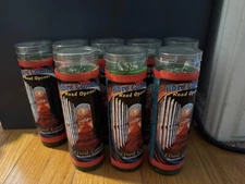 Set of 8 Road Opener 8”Glass Jar Prayer Candles 8’’ Veladoras Religiosas