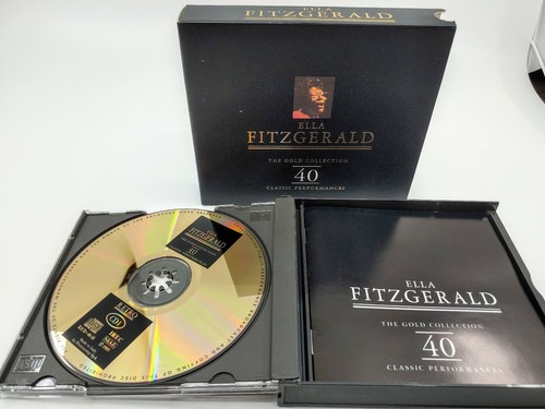 Ella Fitzgerald (The Gold Collection) 2 CDs, 40 Classic Performances. - Picture 2 of 3