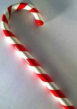 WORKING WOODEN WALKING STICK CANE RED  WHITE COLOR BEAUTIFUL CANDY BEST STYLISH